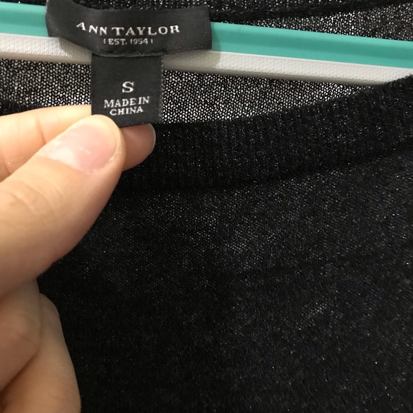Ann Taylor lurex blouse - Picture 2 of 6